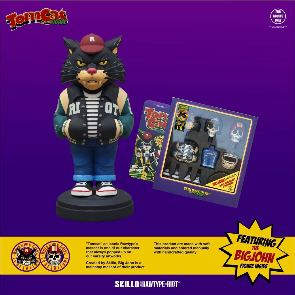 RAWTYPE RIOT Statue Figure Skillo