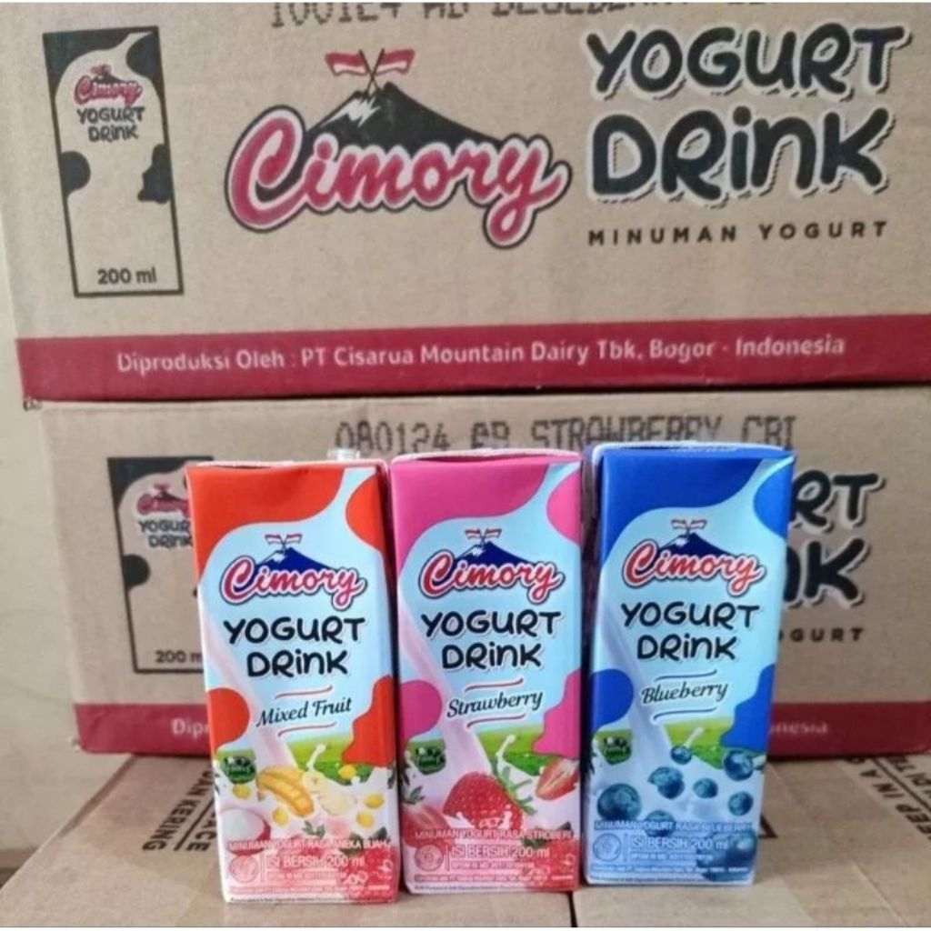 Cimory yoghurt drink 200 ml 1 dus isi 24 pcs promo