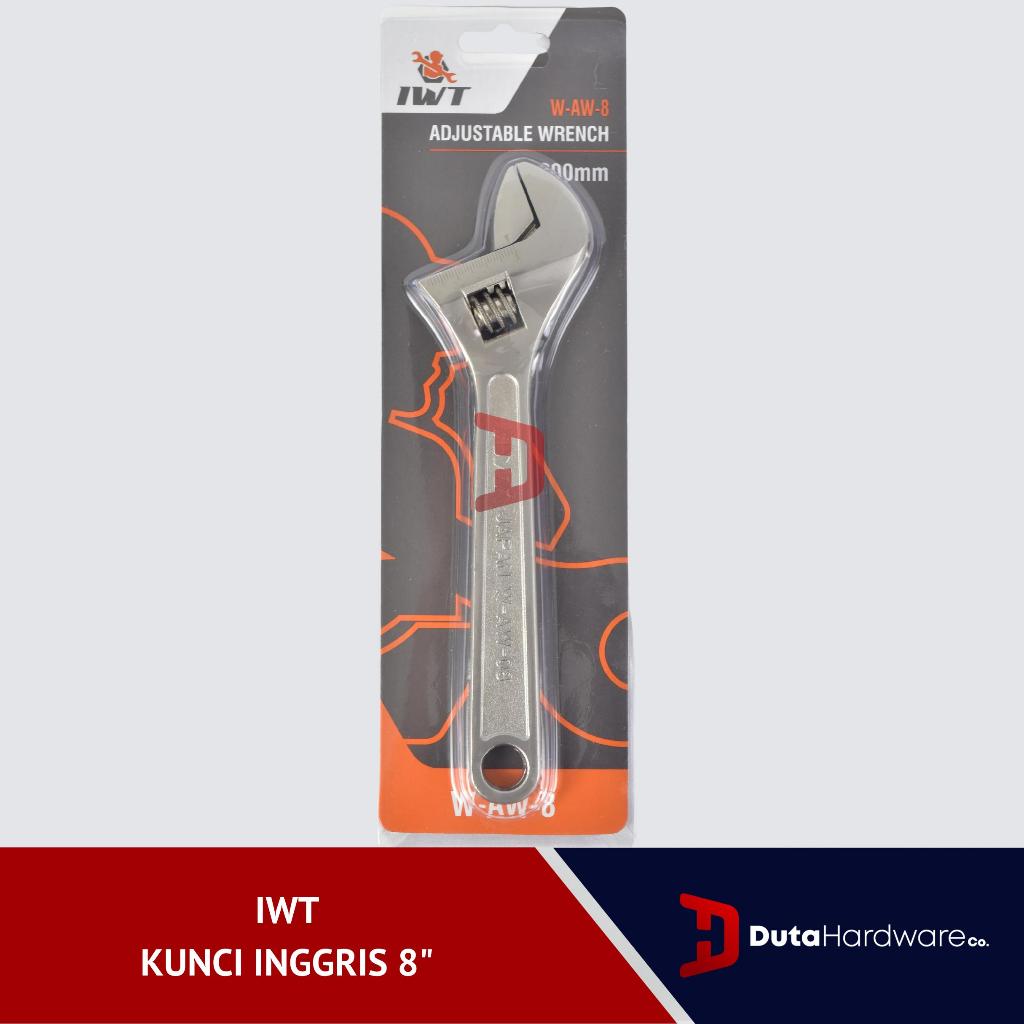 IWT Kunci Inggris 8" - Adjustable Wrench