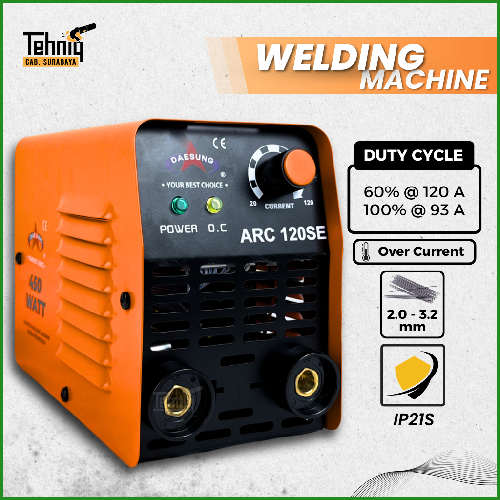 Mesin Las Listrik Daesung Arc120 Se Welding Machine