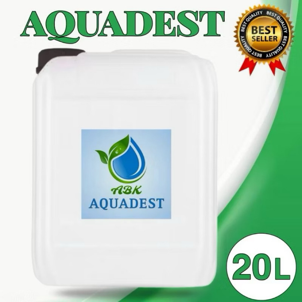 Aquadest Aquadest Distilled Water Air Suling 20 Liter