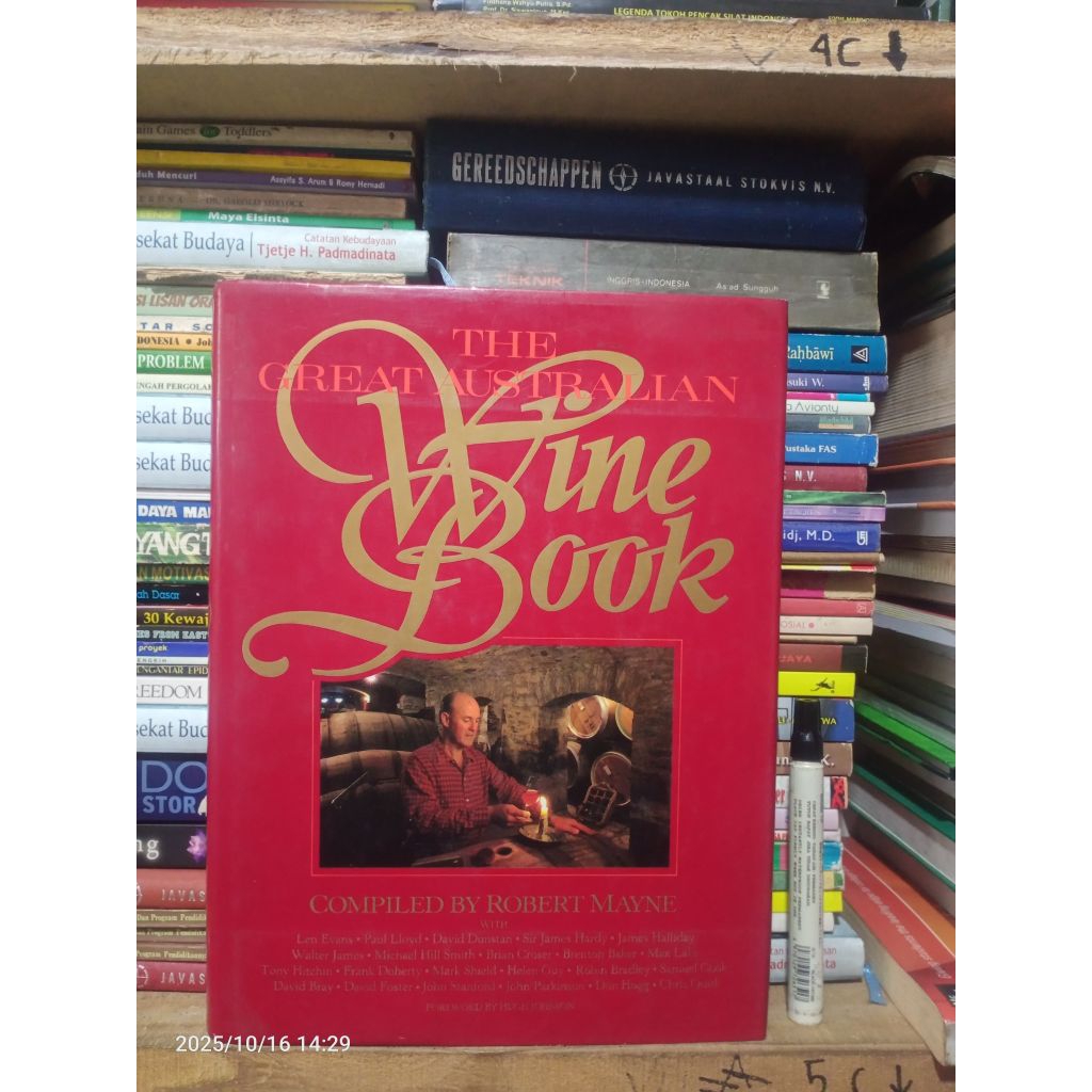 Buku The Great Australian Wine Book (Rare)