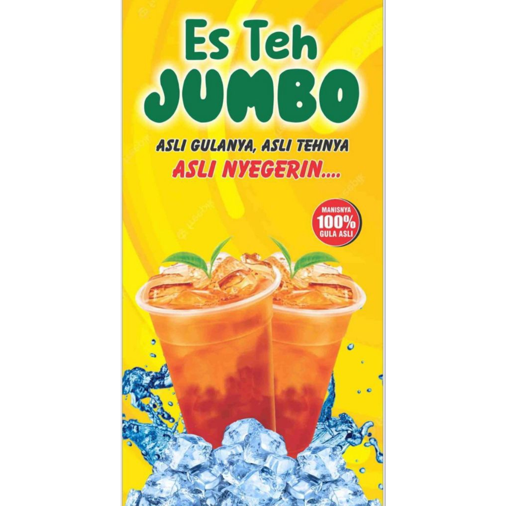 ES TEH JUMBO ASLI SOLO CUP