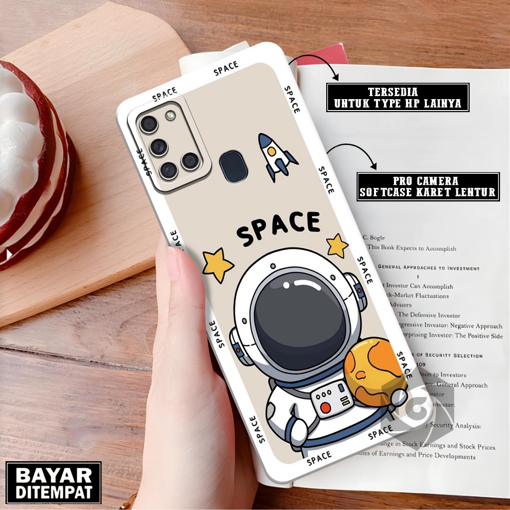 Softcase SAMSUNG GALAXY A21S - Fashion Case Astronod - Case SAMSUNG GALAXY A21S - Pro Camera - Kesin