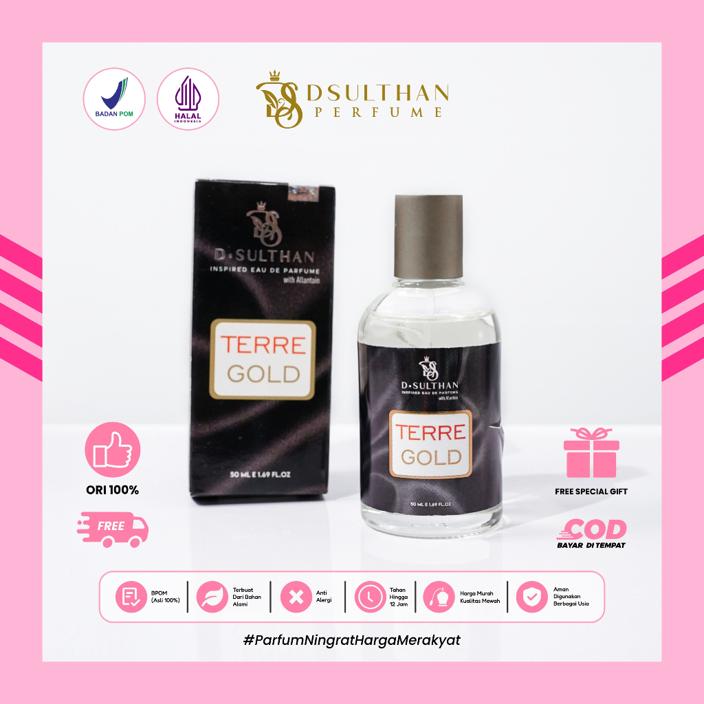 DS D.Sulthan Parfum Terre Gold For Men