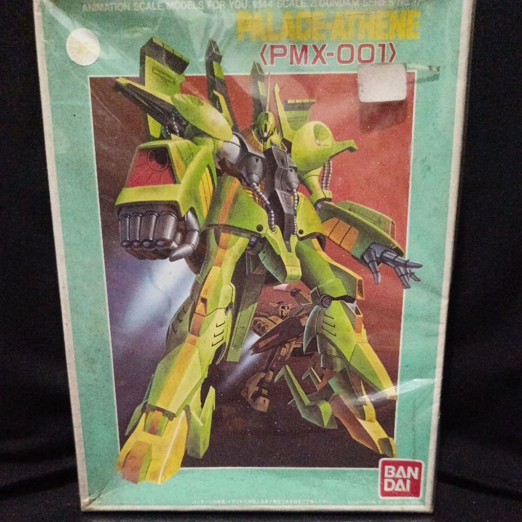 Gundam Palace Athene (PMX-001) 1:44 Retro bandai jepang THN 1985