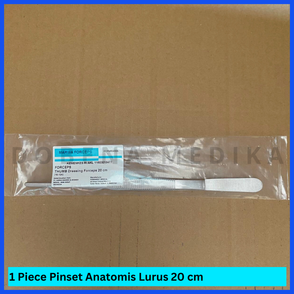 Pinset Anatomi 20 cm / Pincet Medis Anatomis 20cm