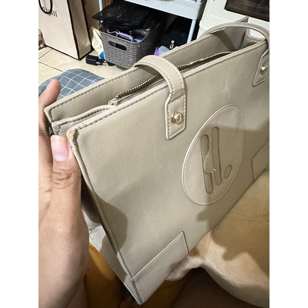 TOKYO BAG TOTEBAG CREAM HEYLOCAL.ID