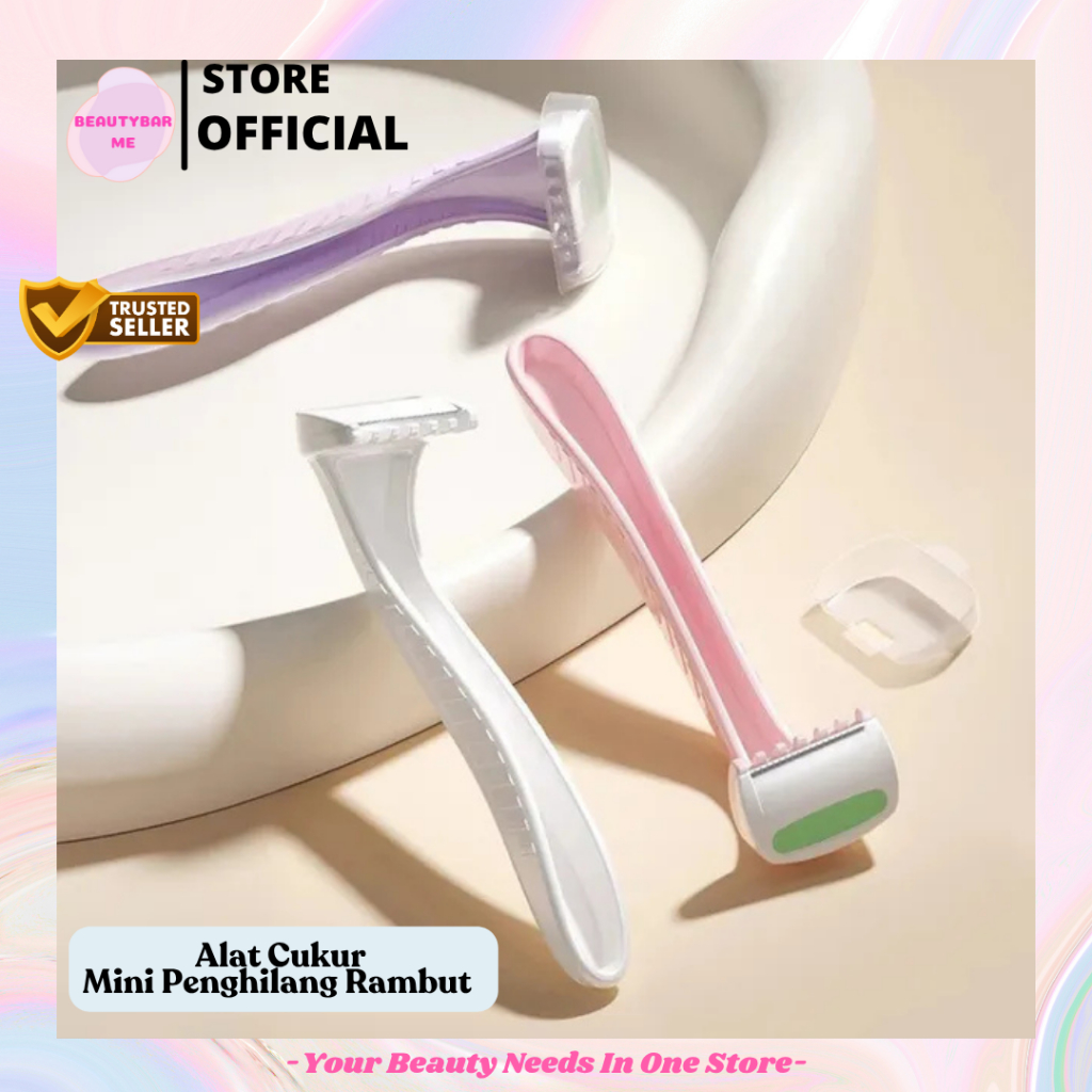 Beautybarme - Alat Pengcukur Mini Penghilang Bulu Rambut Cukur Penghilang Rambut Manual
