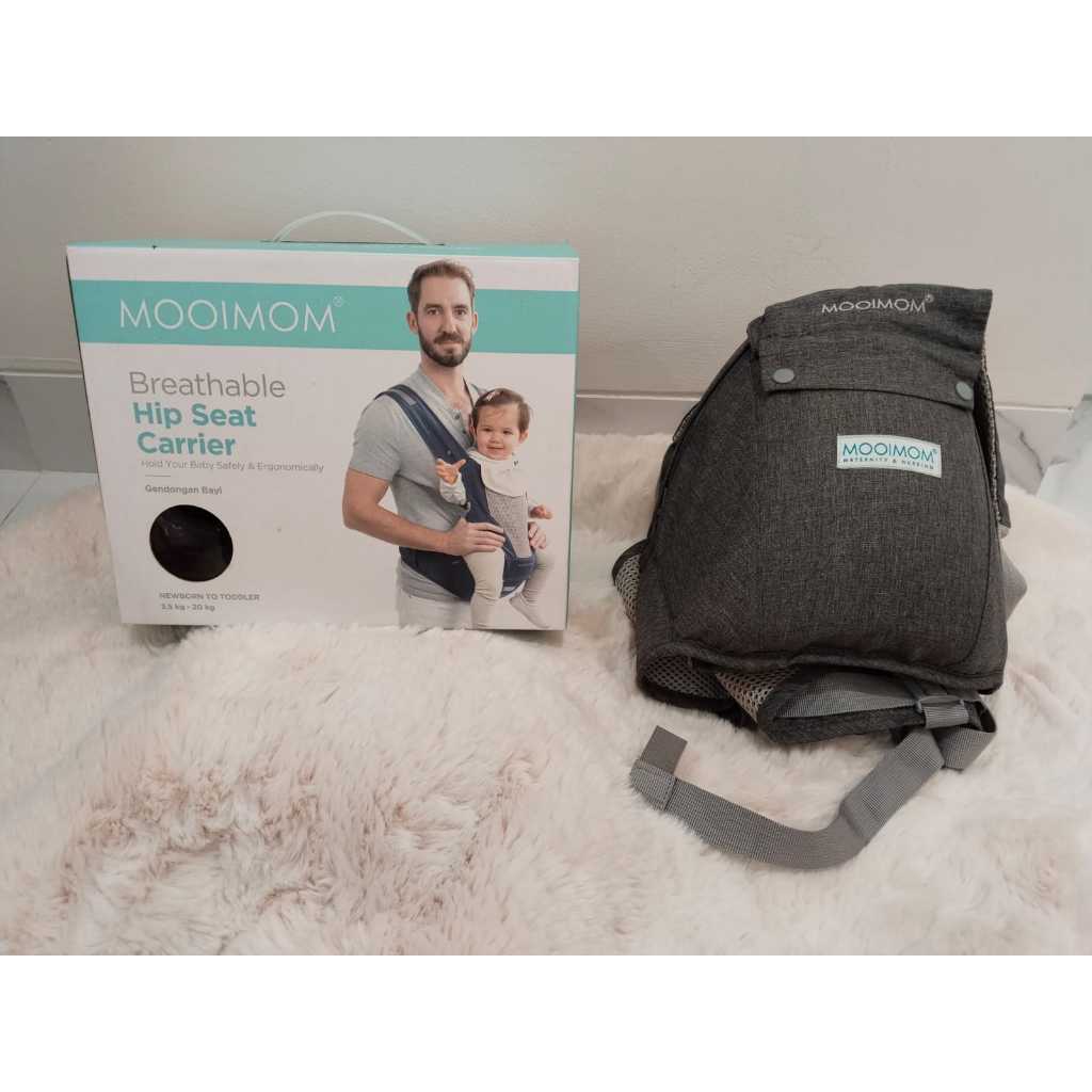 PRELOVED MOOIMOM HIPSEAT BREATHABLE
