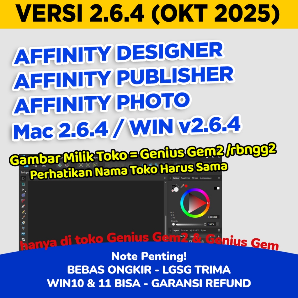 Affinity Designer Affinity Photo Affinity Publisher WIN MAC Full