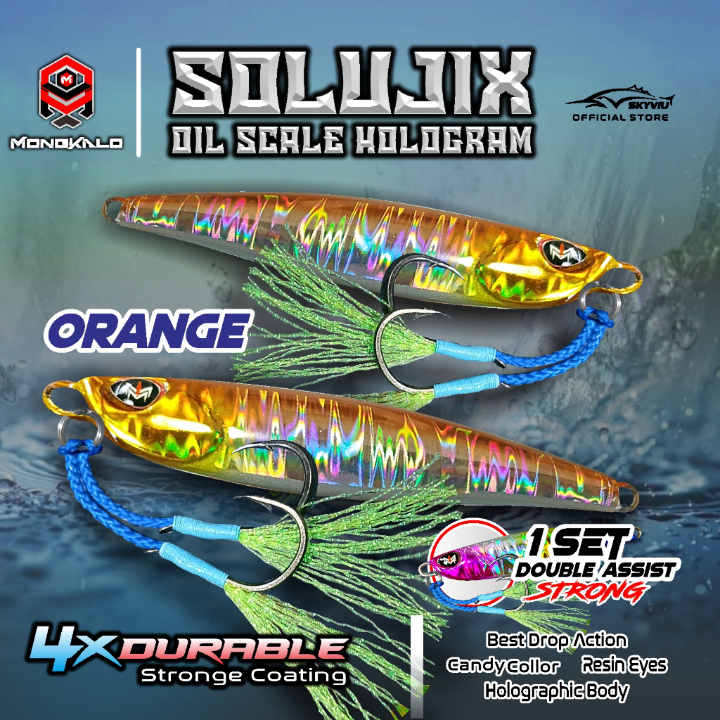 Mongkalo Solujix Minyak noGID noMotif Candy 7 Orange