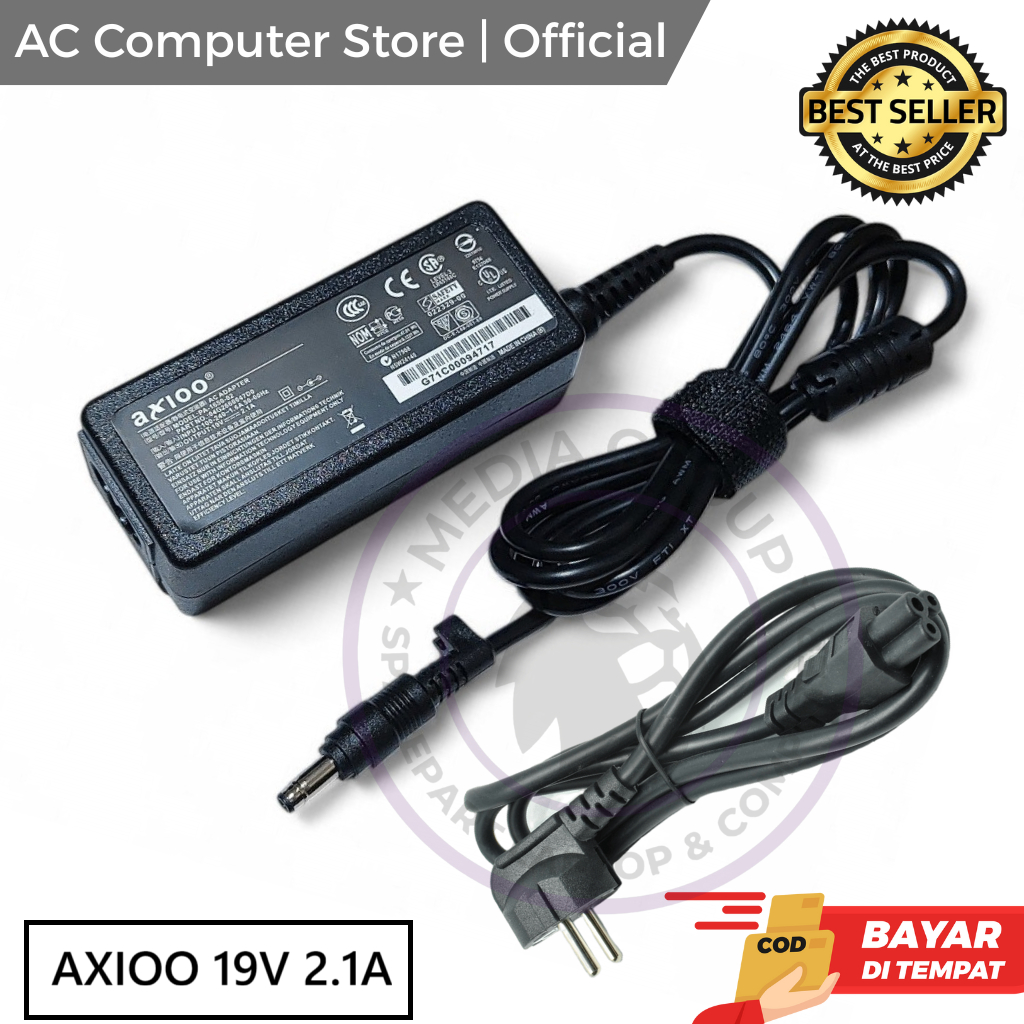 Chicony adaptor charger laptop for Axioo Mybook pro one k5 + Bonus Kabel Power