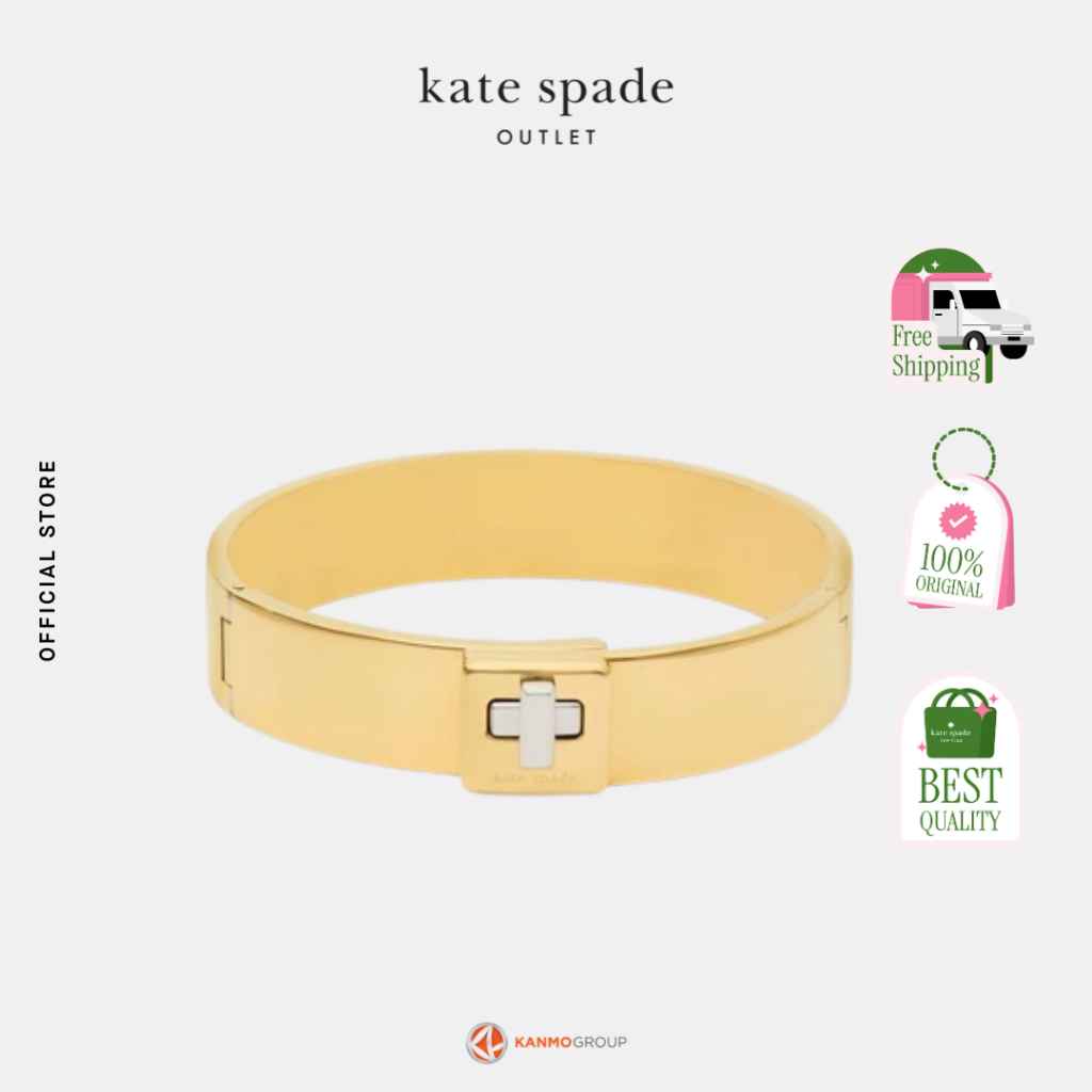 Kate Spade Phoebe Turnlock Bangle - Gelang Bangle Wanita