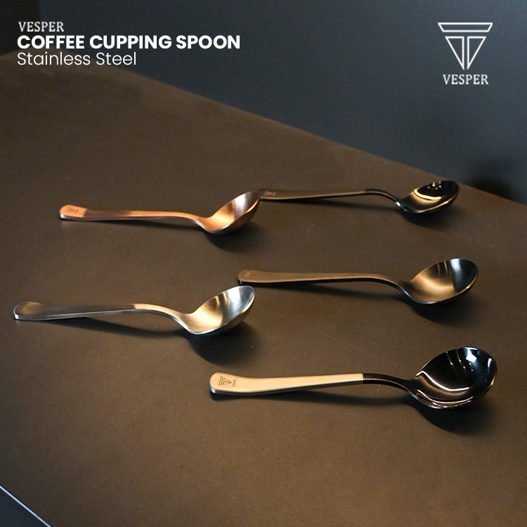Veper Peofeional Cupping Poon Coffee Endo Cupping Endo Opi Tainle Teel U304