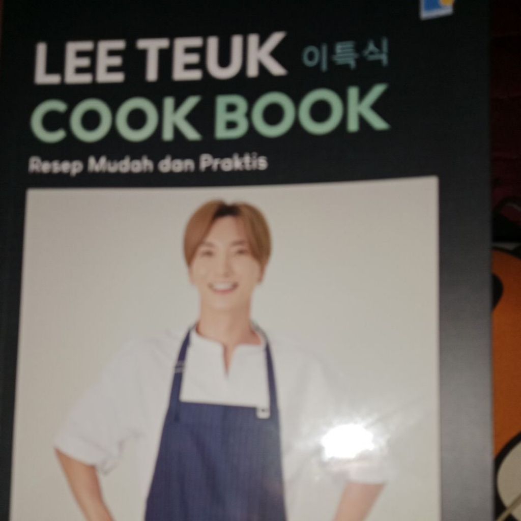 cooking book leeteuk