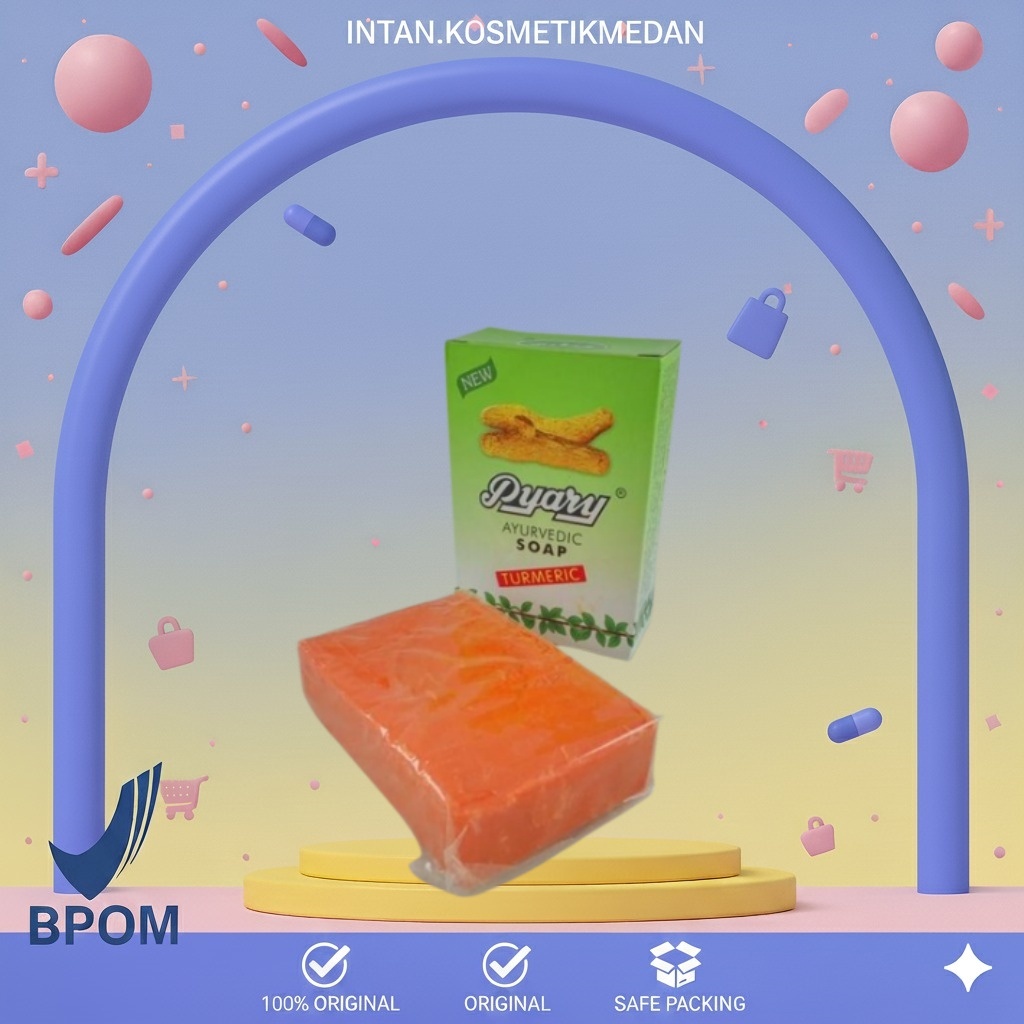 PYARY SABUN ARAB | SABUN ARAB PYARY TURMERIC ORIGINAL 100% BPOM