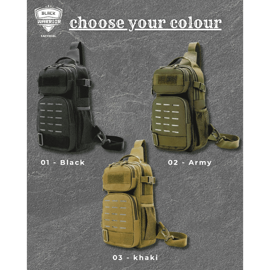 TAS SELEMPANG PRIA BESAR CORDURA KEREN ARMY 2771