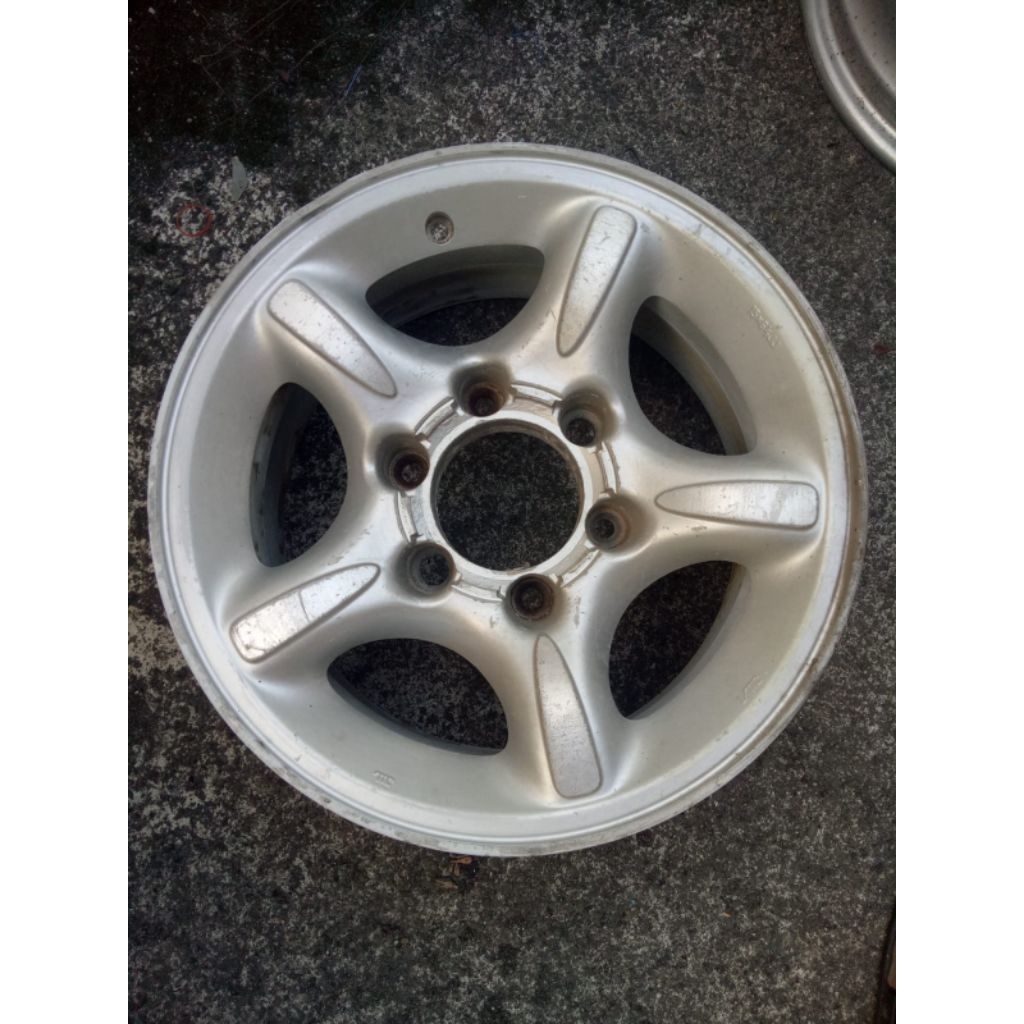 Velg Serep Isuzu Panter Panther Touring Ring 15x6.5 inch offset ET25 lobang 6 pcd 139.7 (Second)