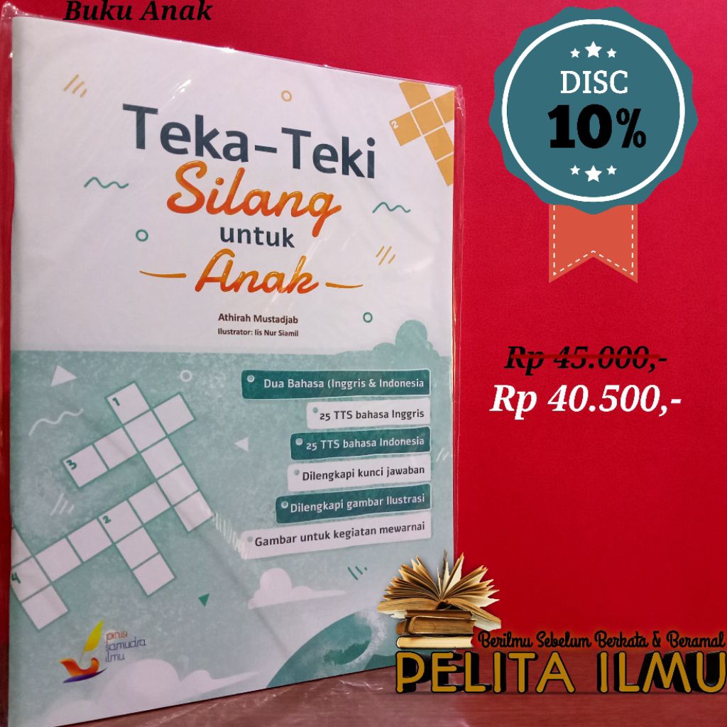 Buku Teka-Teki Silang Untuk Anak (Bilingual Indonesia-English)