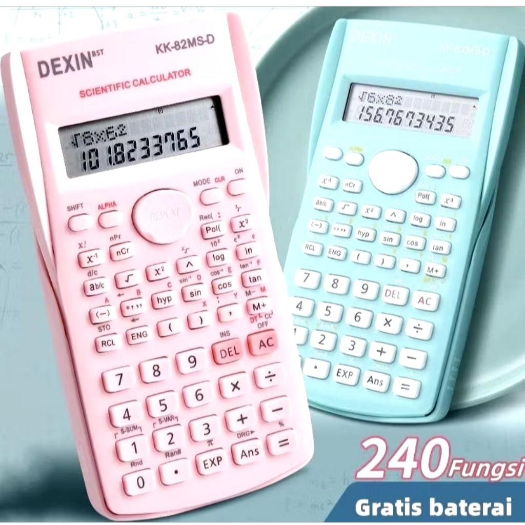 kalkulator scientific 240 fungsi calculator paling lengkap