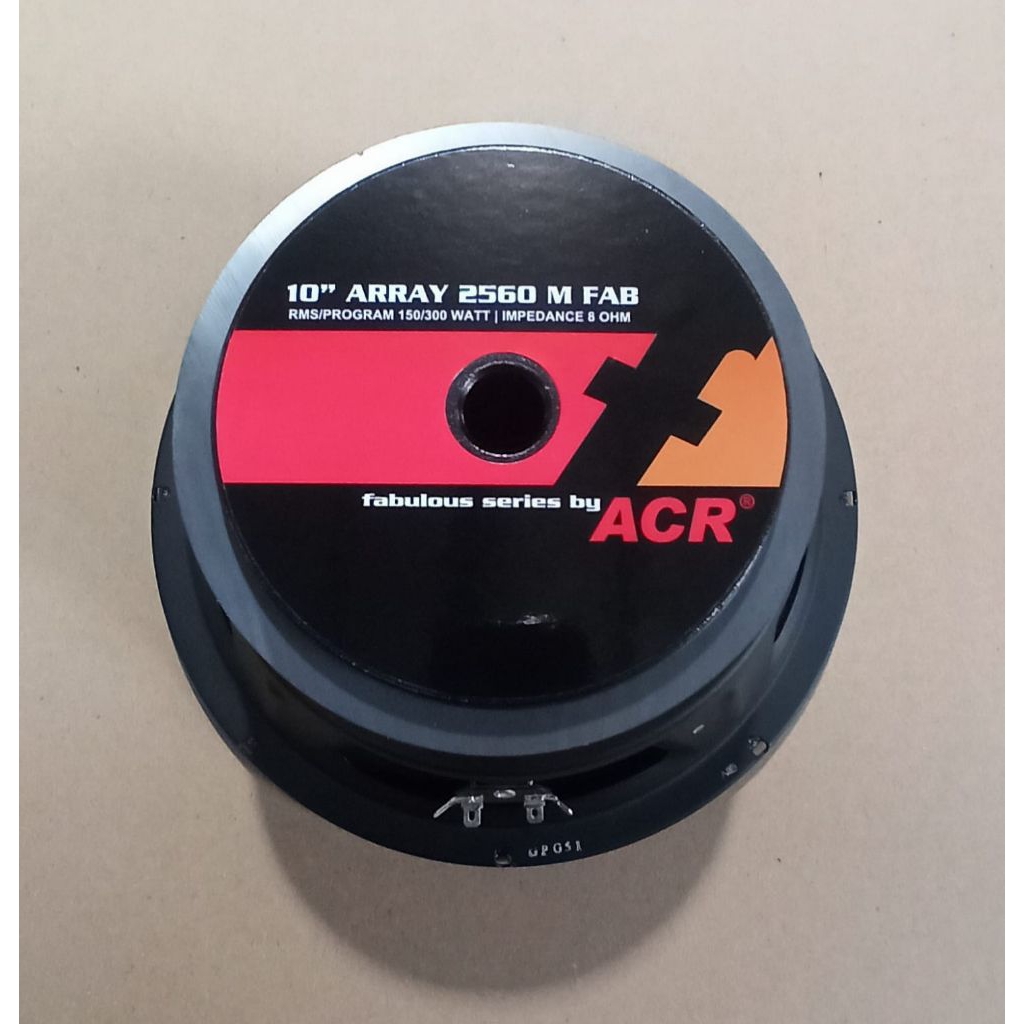 ACR Speaker Woofer 10in ARRAY 2560 M Fabulous