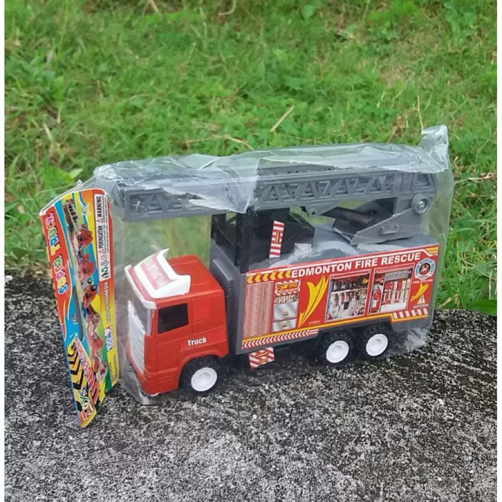TRUK PEMADAM ABU MAINAN MOBIL PEMADAM KEBAKARAN 3014