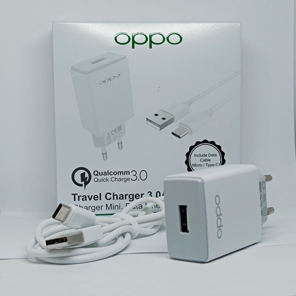 CHARGER CASAN OPPO A74 A73 A58 ORI TIPE C
