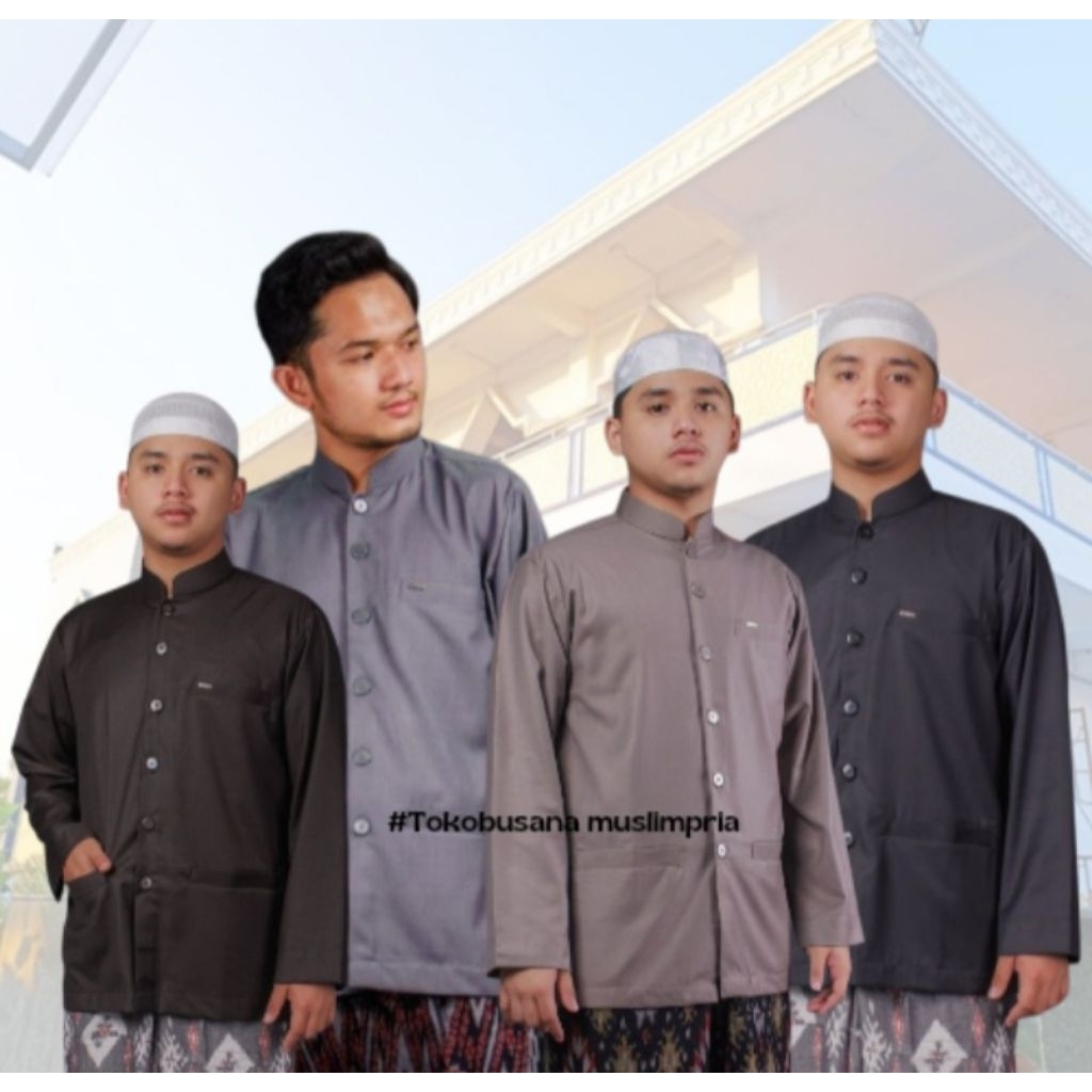 Jasko Premium Dalwa / Koko Jasko Lengan Panjang | Baju Taqwa | Koko Dalwa