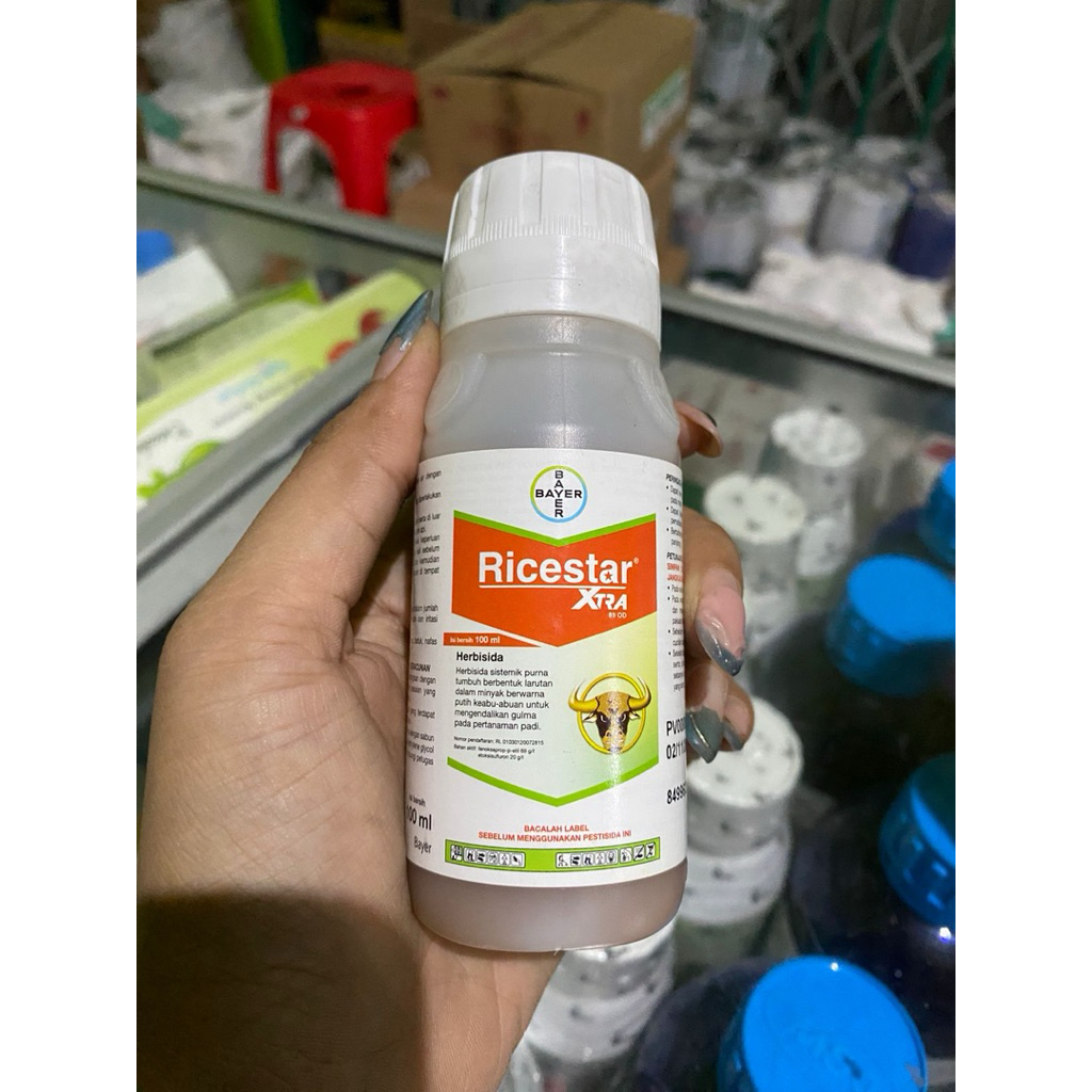 Herbisida RICESTAR XTRA 89 OD (banteng), Obat rumput padi 250ml dan 100ml