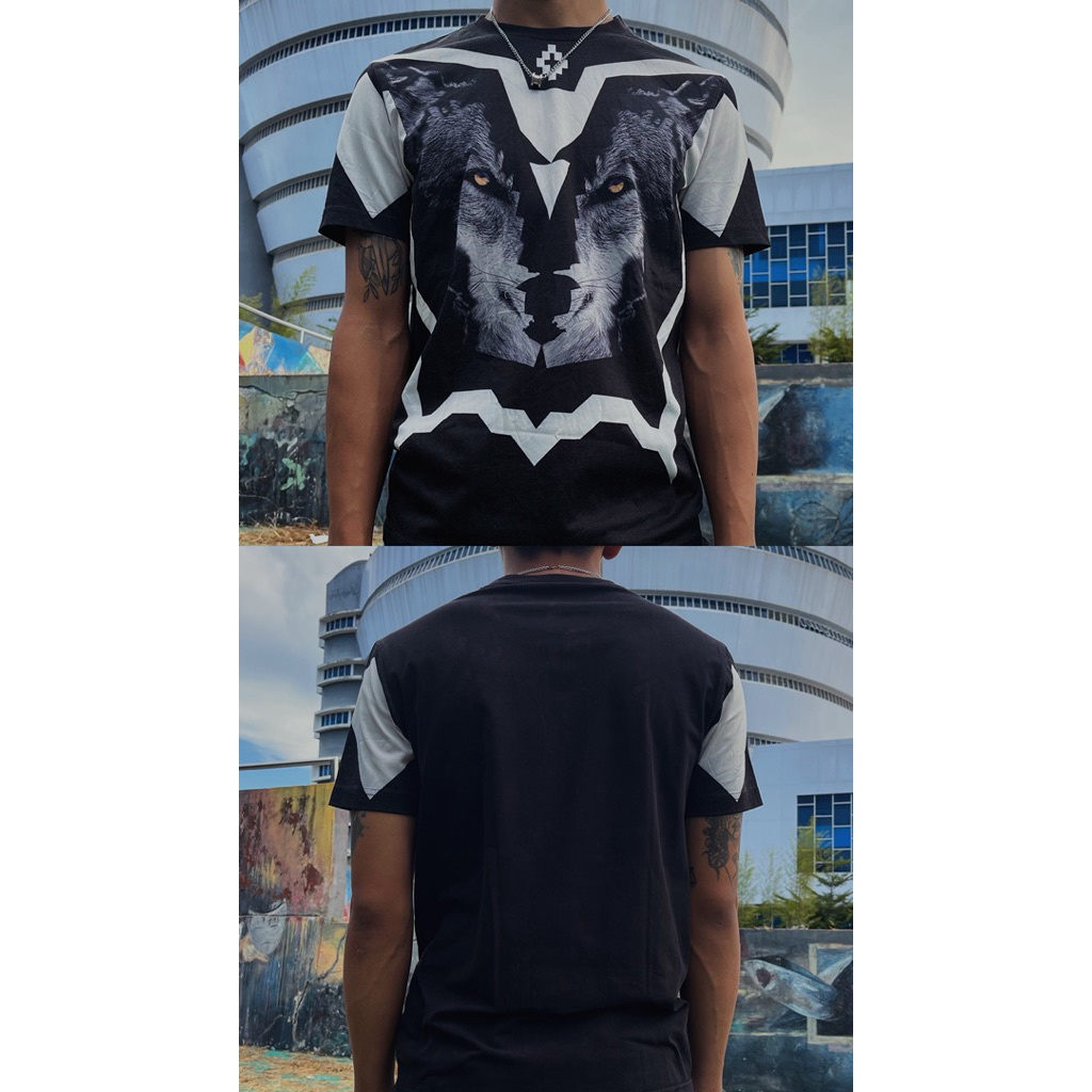 Marcelo Burlon Wolf Race tshirt