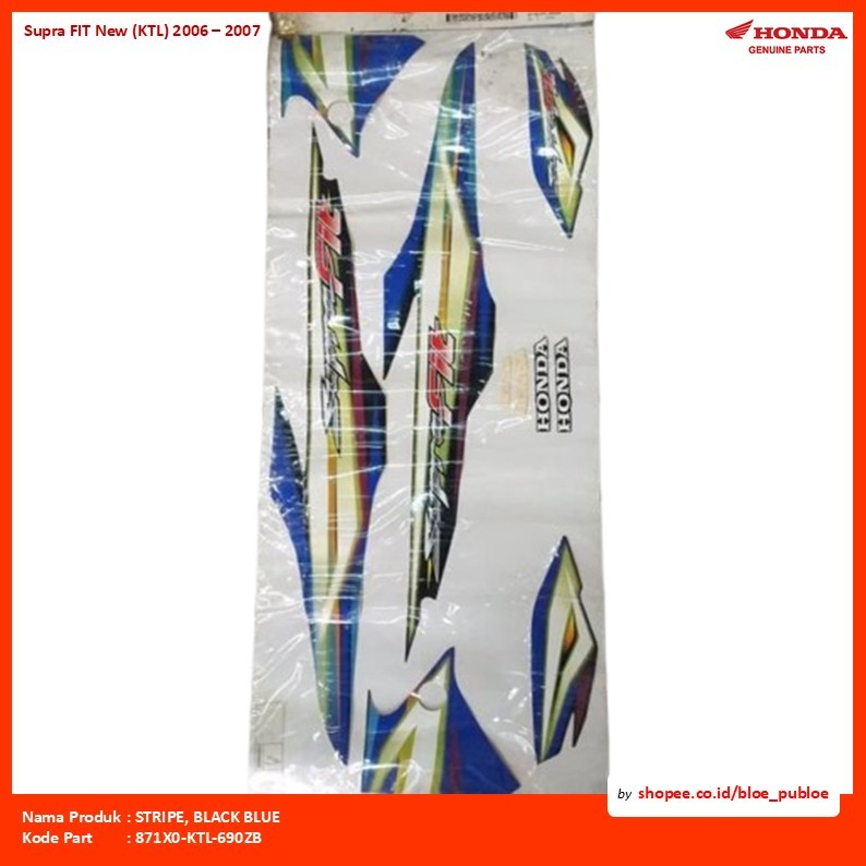 STRIPE, BLACK BLUE/871X0KTL690ZB