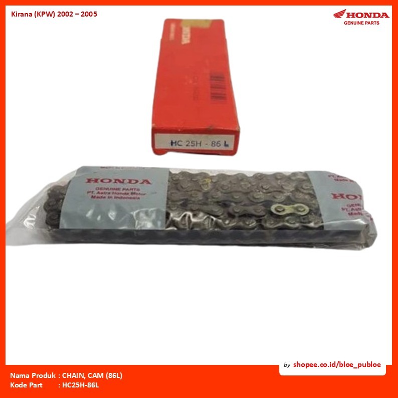 CHAIN, CAM (86L)/HC25H-86L