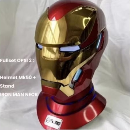 Pelunasan PO Helmet Iron Man Mark 50 + Standbase