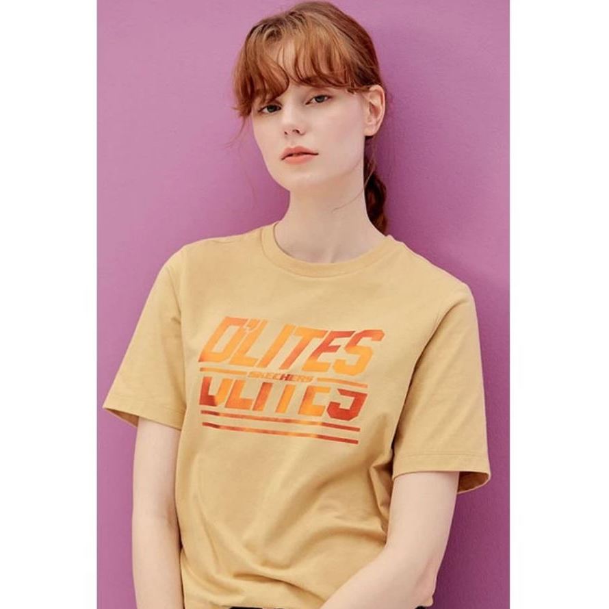 Kaos Kasual Wanita Skechers Graphic Tee Original