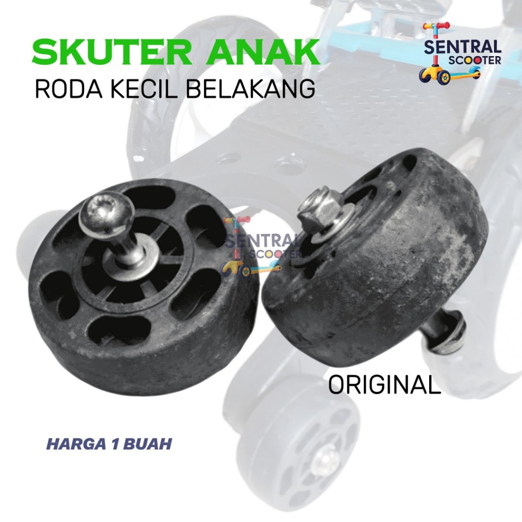 Roda Belakang Kecil Skuter Anak Pedal Injak Roda 3 RMB Vita Element Roda Keseimbangan