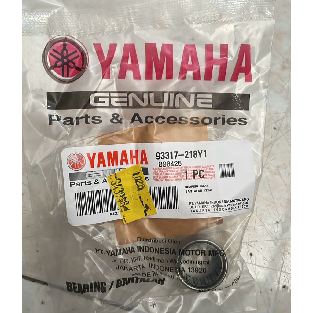 Laher Bambu Bearing Karet Sasis Vixion NVL NVA Scorpio Original YGP 93317-218Y1