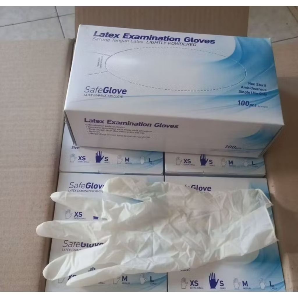 Handscoon safe gloves powder (S)