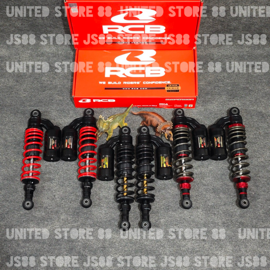SHOCK BREAKER RCB ORIGINAL FLOW S 275MM 320MM 335MM TABUNG ATAS RX KING MEGA PRO CB 150 TIGER W175 J