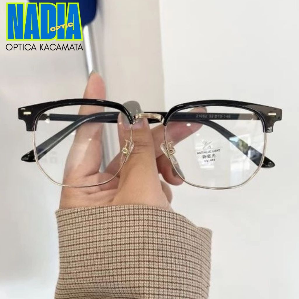 Kacamata Minus -1 -2 -3 -4 -5 -6 Fashion Korea Retro Anti Blue Light anti Radiasi Kacamata Minus Uis