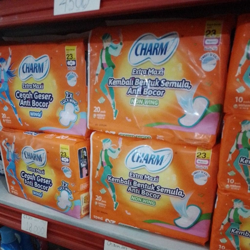 charm pembalut wanita