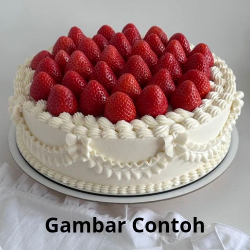 ITALIAN WEDDING CAKE / WEDDING CAKE / KUE ULANG TAHUN