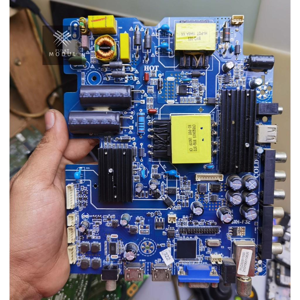 MB POLYTRON PLD32B1550 / MESIN LED POLYTRON PLD32B1550 / PLD32B1551 / PLD32BV1558 / CV56XH-F32