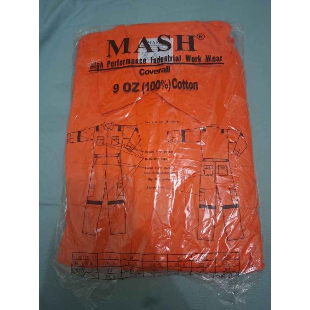 Coverall/werpack/baju safety