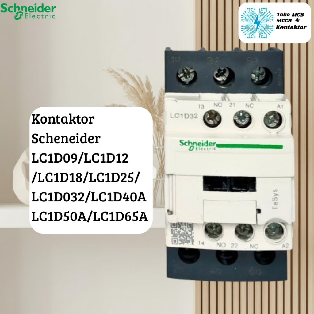 kontaktor lc1d09 lc1d12 lc1d18 lc1d32