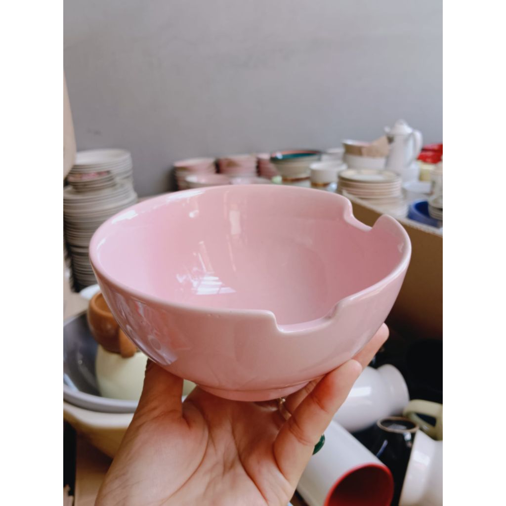 Mangkuk sumpit keramik murah harga grosir , barang A2, mangkok sumpit cocok untuk jualan bakmi, baks