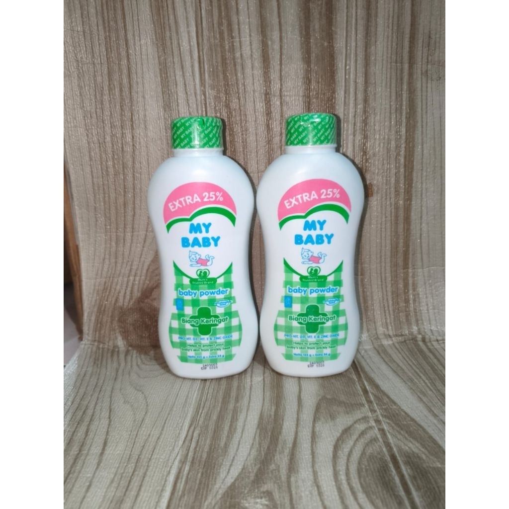 bedak my baby biang keringat 135+34gr bedak bayi bedak gatal bedak biang keringat