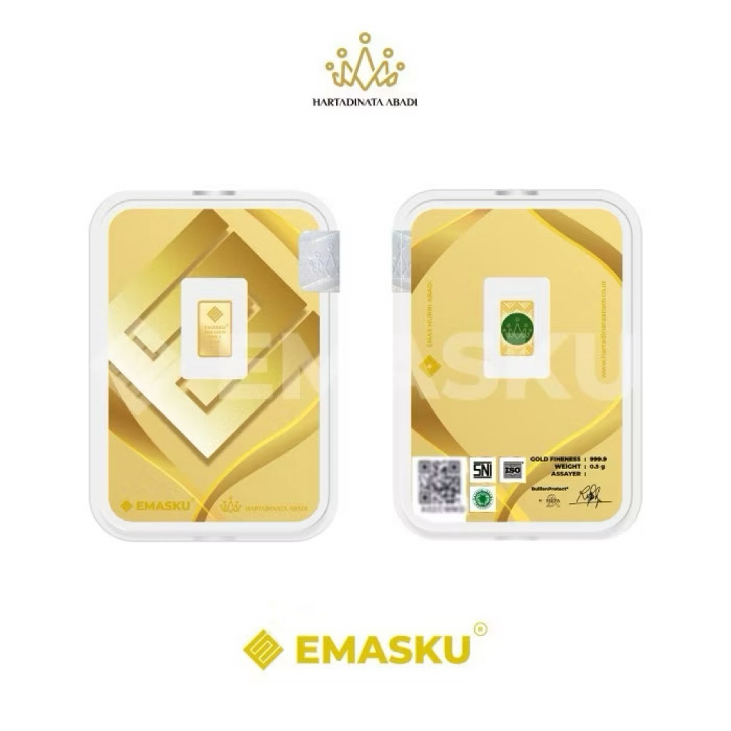 EMASKU Kepingan 0.5 Gr