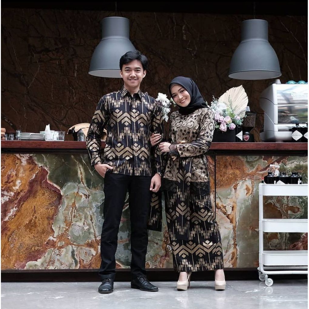 BAJU SERAGAM BATIK COUPLE KEBAYA BROKAT PASANGAN SARIMBIT KELUARGA CUSTOM ANAK / KEMEJA PRIA MURAH /
