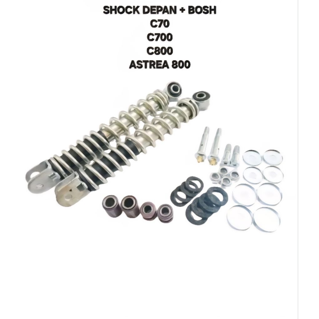 SHOCK SHOK DEPAN PLUS BOSH BOS C70 C700 C800 ASTREA 800